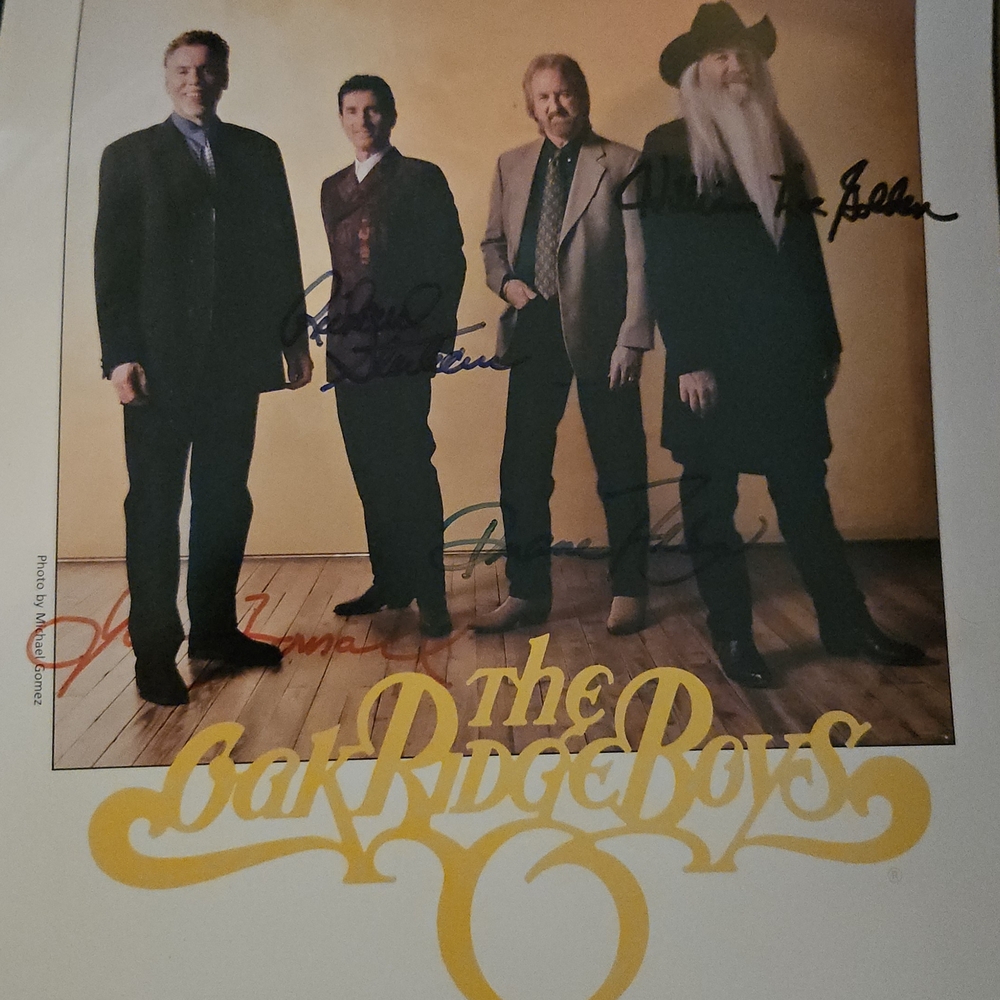 The Oak Ridge Boys Autographed Picture